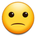 Slightly Frowning Face Emoji Copy Paste ― 🙁 - samsung