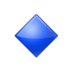 Small Blue Diamond Emoji Copy Paste ― 🔹 - samsung