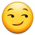 Smirking Face Emoji Copy Paste ― 😏 - samsung