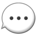 Speech Balloon Emoji Copy Paste ― 💬 - samsung