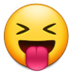 Squinting Face With Tongue Emoji Copy Paste ― 😝 - samsung