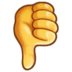 Thumbs Down Emoji Copy Paste ― 👎 - samsung