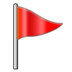 Triangular Flag Emoji Copy Paste ― 🚩 - samsung