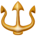 Trident Emblem Emoji Copy Paste ― 🔱 - samsung