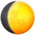 Waxing Gibbous Moon Emoji Copy Paste ― 🌔 - samsung