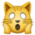 Weary Cat Emoji Copy Paste ― 🙀 - samsung