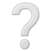 White Question Mark Emoji Copy Paste ― ❔ - samsung