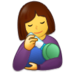 Woman Feeding Baby Emoji Copy Paste ― 👩‍🍼 - samsung