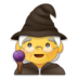 Woman Mage Emoji Copy Paste ― 🧙‍♀ - samsung