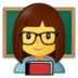 Woman Teacher Emoji Copy Paste ― 👩‍🏫 - samsung