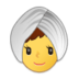 Woman Wearing Turban Emoji Copy Paste ― 👳‍♀ - samsung
