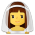 Woman With Veil Emoji Copy Paste ― 👰‍♀ - samsung