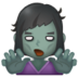 Woman Zombie Emoji Copy Paste ― 🧟‍♀ - samsung