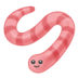 Worm Emoji Copy Paste ― 🪱 - samsung