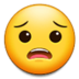 Worried Face Emoji Copy Paste ― 😟 - samsung