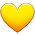 Yellow Heart Emoji Copy Paste ― 💛 - samsung