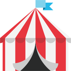 Circus Tent Emoji Copy Paste ― 🎪 - skype