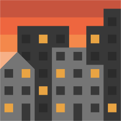 Cityscape At Dusk Emoji Copy Paste ― 🌆 - skype