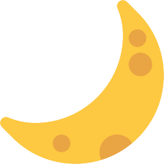 Crescent Moon Emoji Copy Paste ― 🌙 - skype