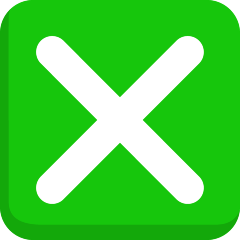 Cross Mark Button Emoji Copy Paste ― ❎ - skype