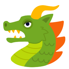 Dragon Face Emoji Copy Paste ― 🐲 - skype