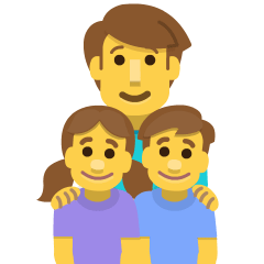 Family: Man, Girl, Boy Emoji Copy Paste ― 👨‍👧‍👦 - skype