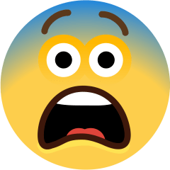 Fearful Face Emoji Copy Paste ― 😨 - skype