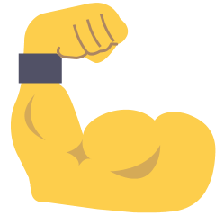 Flexed Biceps Emoji Copy Paste ― 💪 - skype
