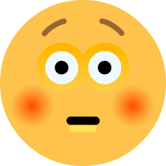 Flushed Face Emoji Copy Paste ― 😳 - skype