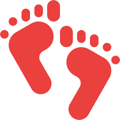 Footprints Emoji Copy Paste ― 👣 - skype