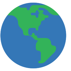 Globe Showing Americas Emoji Copy Paste ― 🌎 - skype