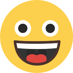 Grinning Face With Big Eyes Emoji Copy Paste ― 😃 - skype