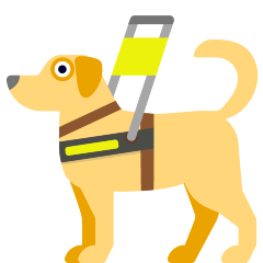 Guide Dog Emoji Copy Paste ― 🦮 - skype