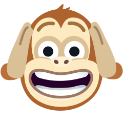 Hear-no-evil Monkey Emoji Copy Paste ― 🙉 - skype