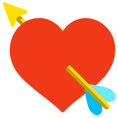 Heart With Arrow Emoji Copy Paste ― 💘 - skype