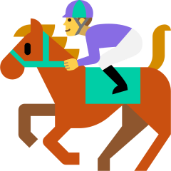 Horse Racing Emoji Copy Paste ― 🏇 - skype
