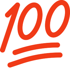 Hundred Points Emoji Copy Paste ― 💯 - skype