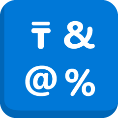 Input Symbols Emoji Copy Paste ― 🔣 - skype