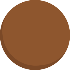 Brown Circle Emoji Copy Paste ― 🟤 - skype