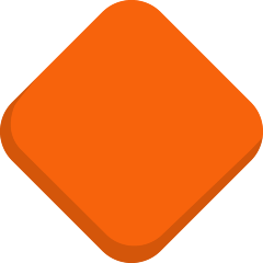 Large Orange Diamond Emoji Copy Paste ― 🔶 - skype