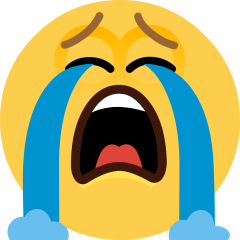 Loudly Crying Face Emoji Copy Paste ― 😭 - skype