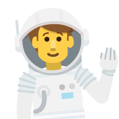 Man Astronaut Emoji Copy Paste ― 👨‍🚀 - skype