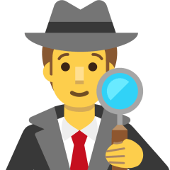 Man Detective Emoji Copy Paste ― 🕵️‍♂ - skype