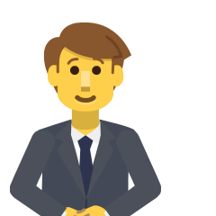 Man Office Worker Emoji Copy Paste ― 👨‍💼 - skype