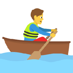 Man Rowing Boat Emoji Copy Paste ― 🚣‍♂ - skype