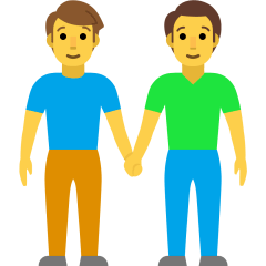 Men Holding Hands Emoji Copy Paste ― 👬 - skype
