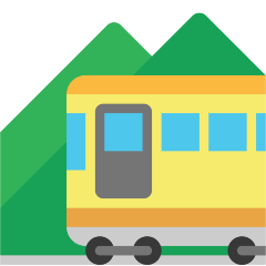 Mountain Railway Emoji Copy Paste ― 🚞 - skype