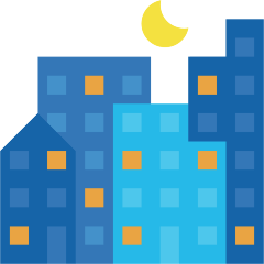 Night With Stars Emoji Copy Paste ― 🌃 - skype