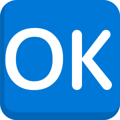 OK Button Emoji Copy Paste ― 🆗 - skype