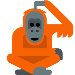Orangutan Emoji Copy Paste ― 🦧 - skype